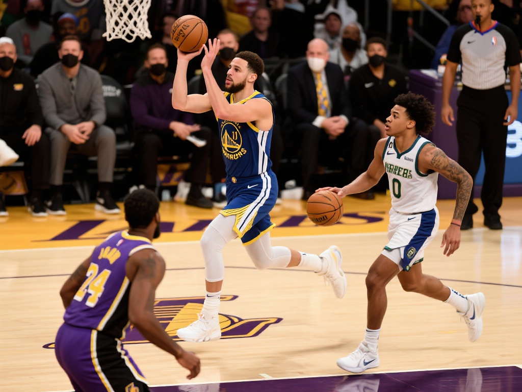 勇士的小球战术与快速转换进攻
相比湖人