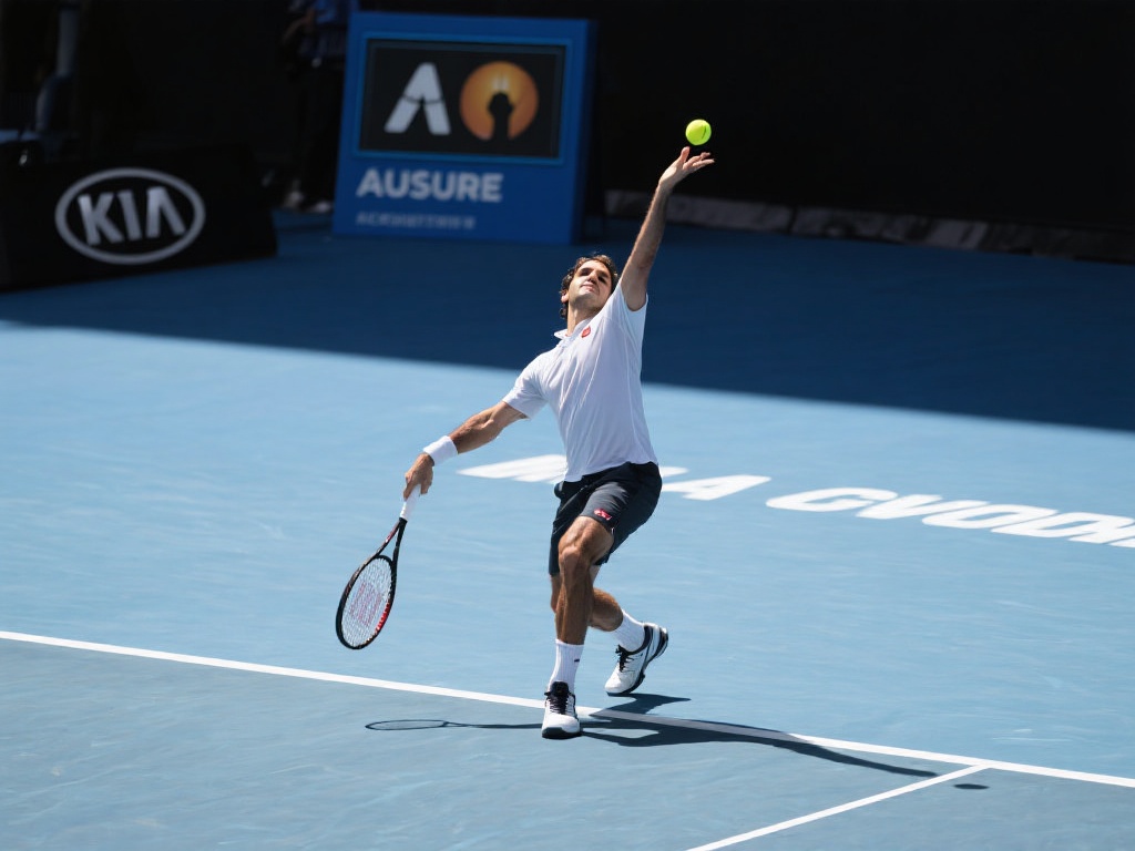 澳网揭幕新赛季,选手蓄势待发迎大满贯挑战 优化硬地场技术
澳网的场地为硬地球场,