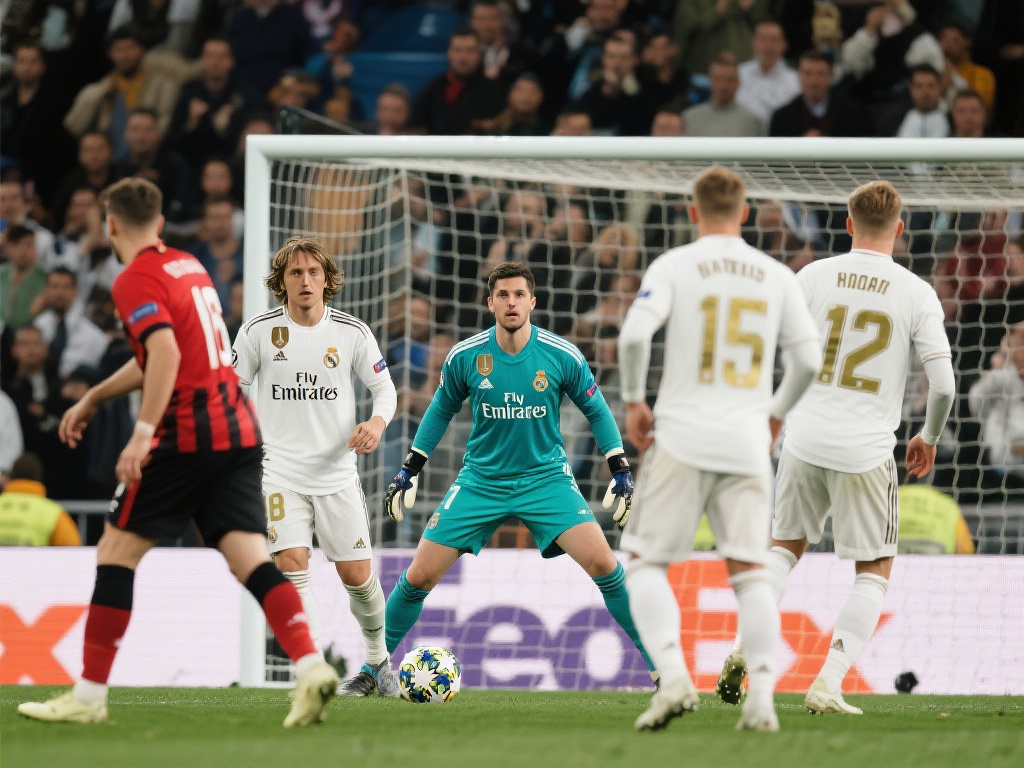 皇马豪取五连胜,西甲积分榜领跑群雄 防守方面,皇马凭借其稳固的后防线和门将库